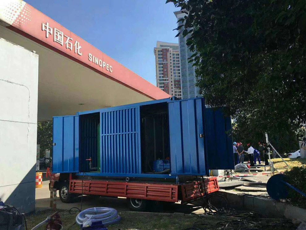 3D Rotating Automatic Oil Tank Cleaning System application 3D Rotating Automatic Oil Tank Cleaning System application