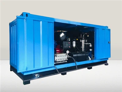 Hydrosuihkulaitteet suurten putkien automaattiseen puhdistukseen